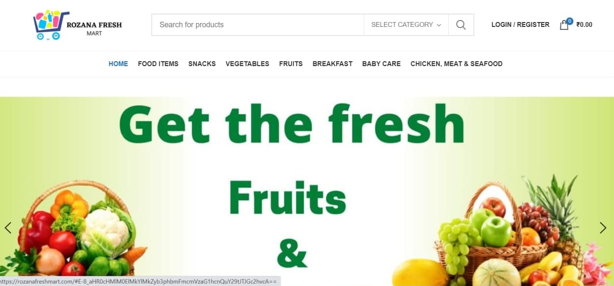 Rozana Fresh Mart Online